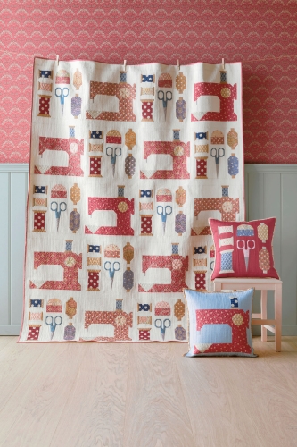 Tilda Patchwork Stoff Baumwolle - Mira Pink